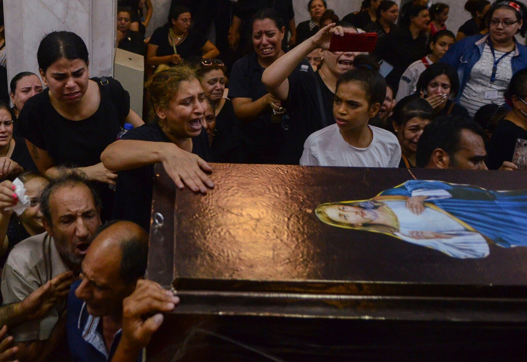 APTOPIX Egypt Church Fire